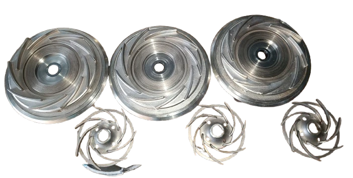 Laufräder der Mehrphasenpumpe